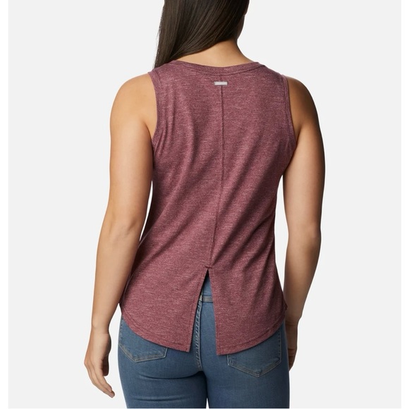 Columbia Maroon Texas A&M Aggies Cades Cape Omni-Wick Tank Top Women’s XL New - Picture 5 of 9